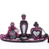 Katherine's Collection 7.25" Pink Passion Vanity Tray With Bottles Set Halloween Decoration 28-428154