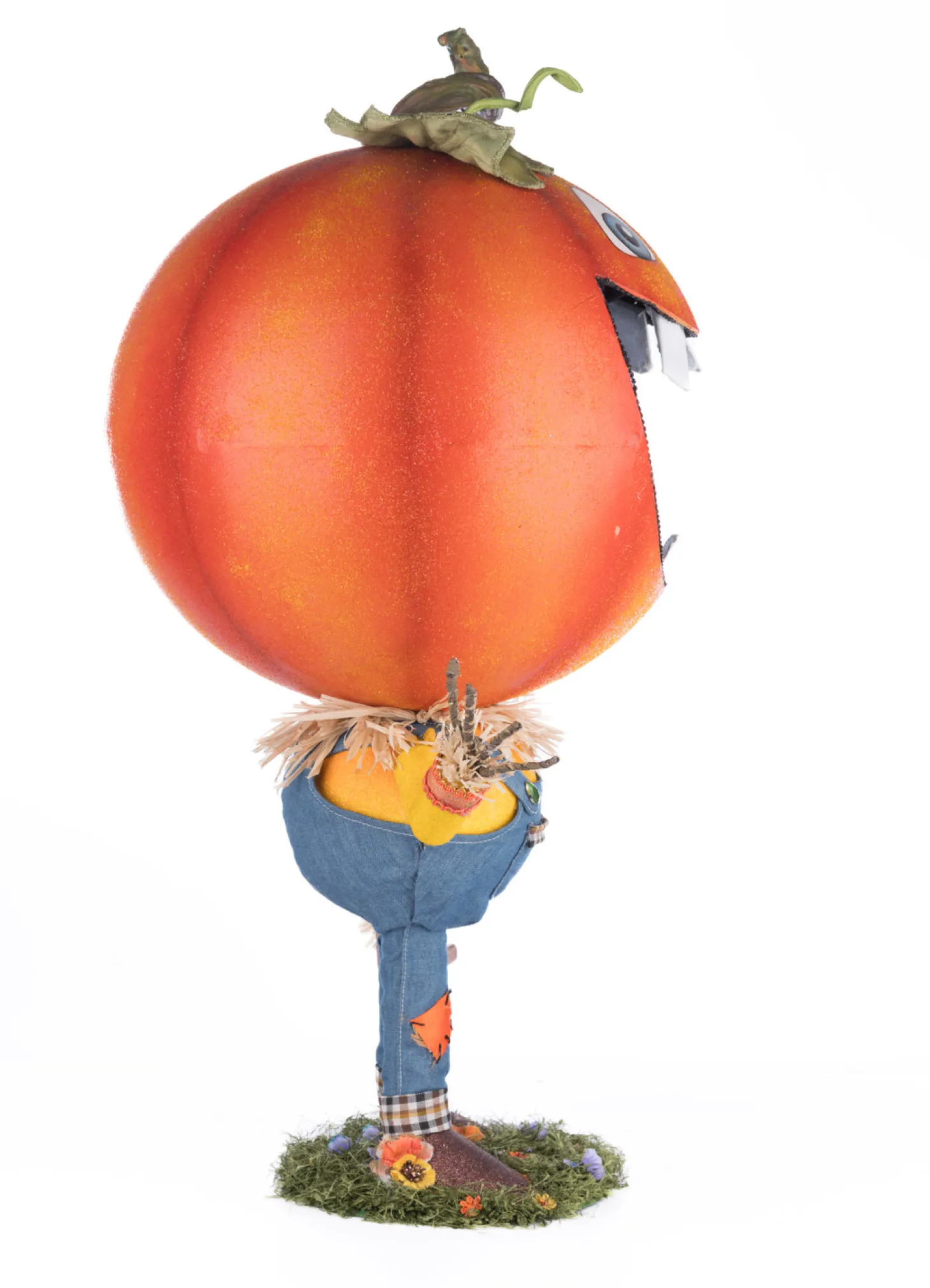 Katherine's Collection 25" Pumpkin Boy Candy Container Halloween Decoration 28-428190