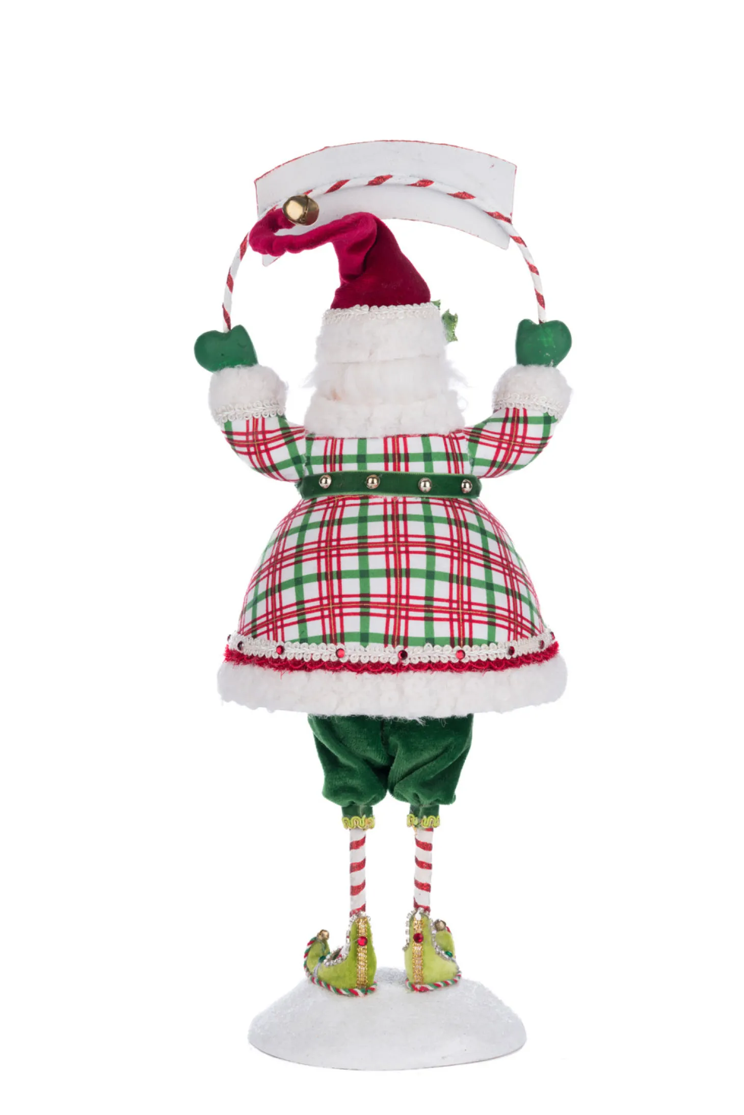 Katherine's Collection 14.75" Silly Santa With Sign Christmas Decoration 28-428344