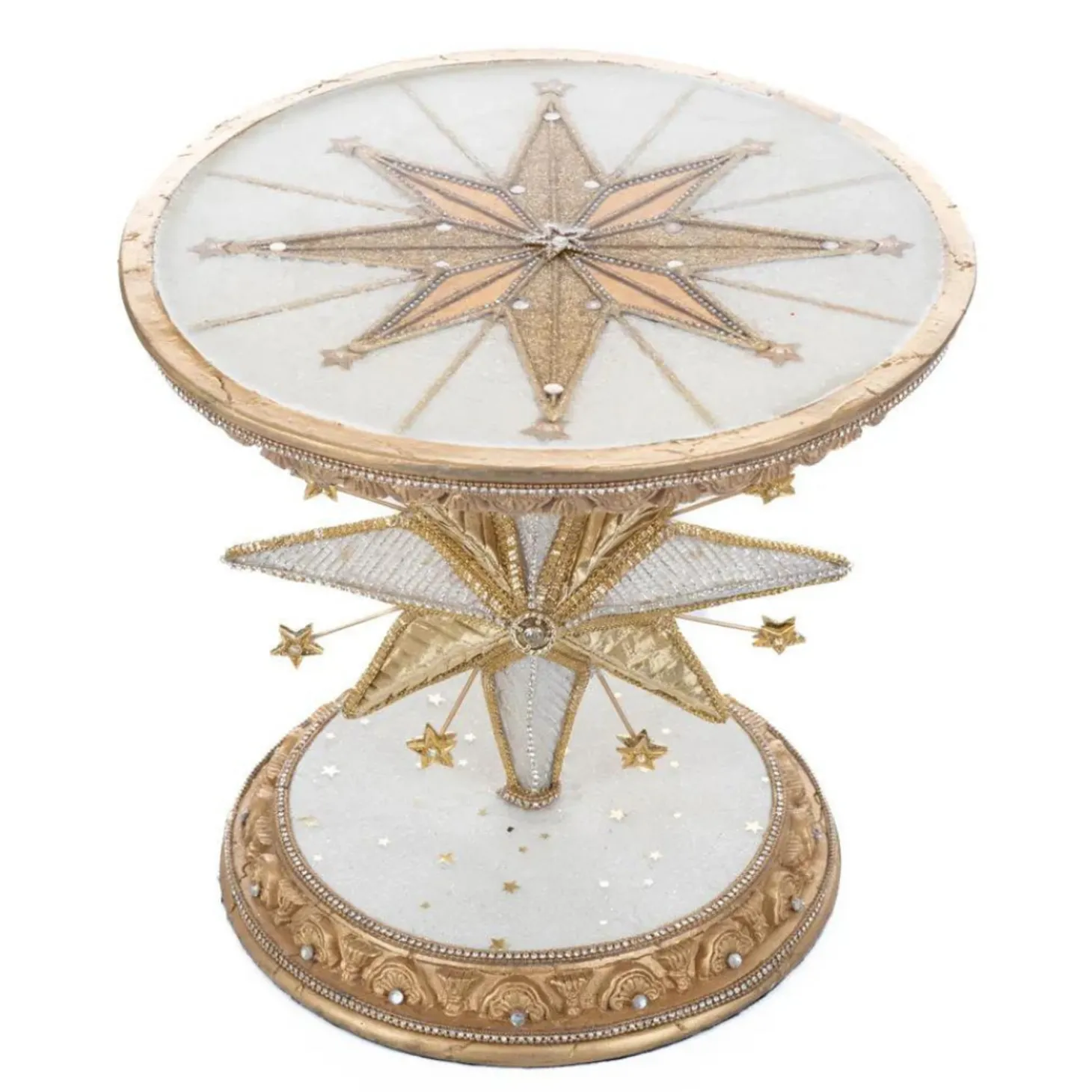 Katherine's Collection 10.75" Starry Nights Bethlehem Star Cake Stand 28-328020