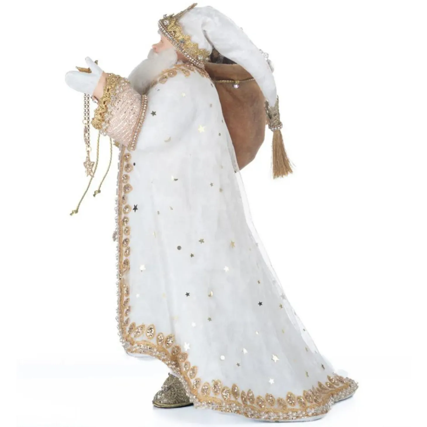 Katherine's Collection 13.75" Starry Nights Celestial Santa Figure 28-328826