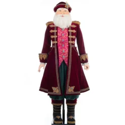 Katherine's Collection 64" Sugar Plum Santa Life Size Doll 28-328841