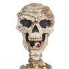 Katherine's Collection 11" Treacherous Treasure Tall Skull Halloween Figure 28-428233