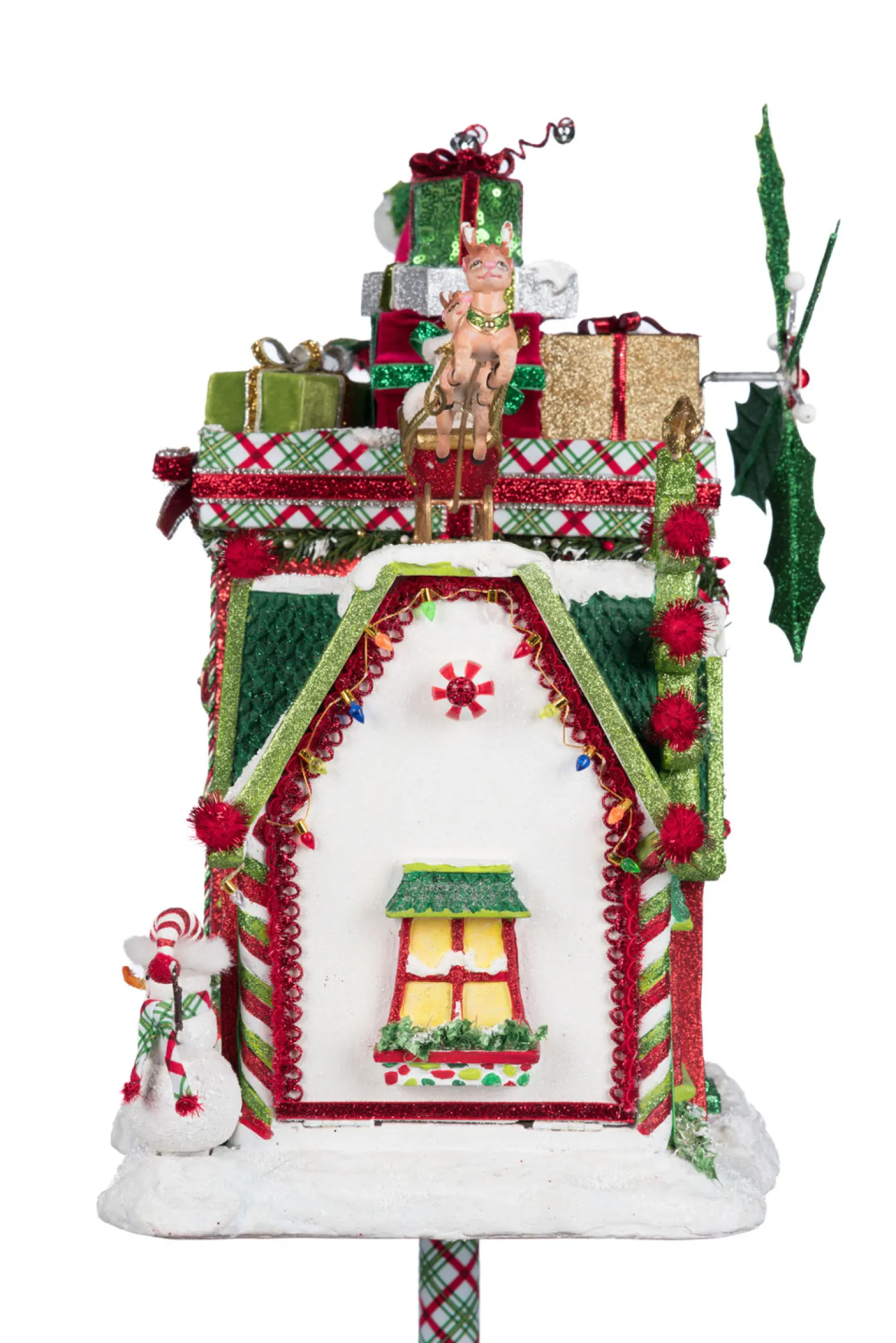 Katherine's Collection 30" Whimsical Village Mailbox Christmas Decoration 28-428338