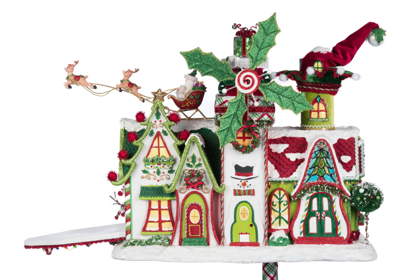 Katherine's Collection 30" Whimsical Village Mailbox Christmas Decoration 28-428338