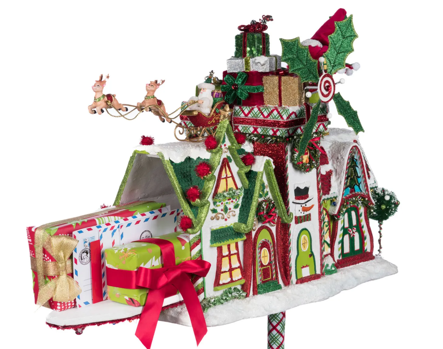 Katherine's Collection 30" Whimsical Village Mailbox Christmas Decoration 28-428338