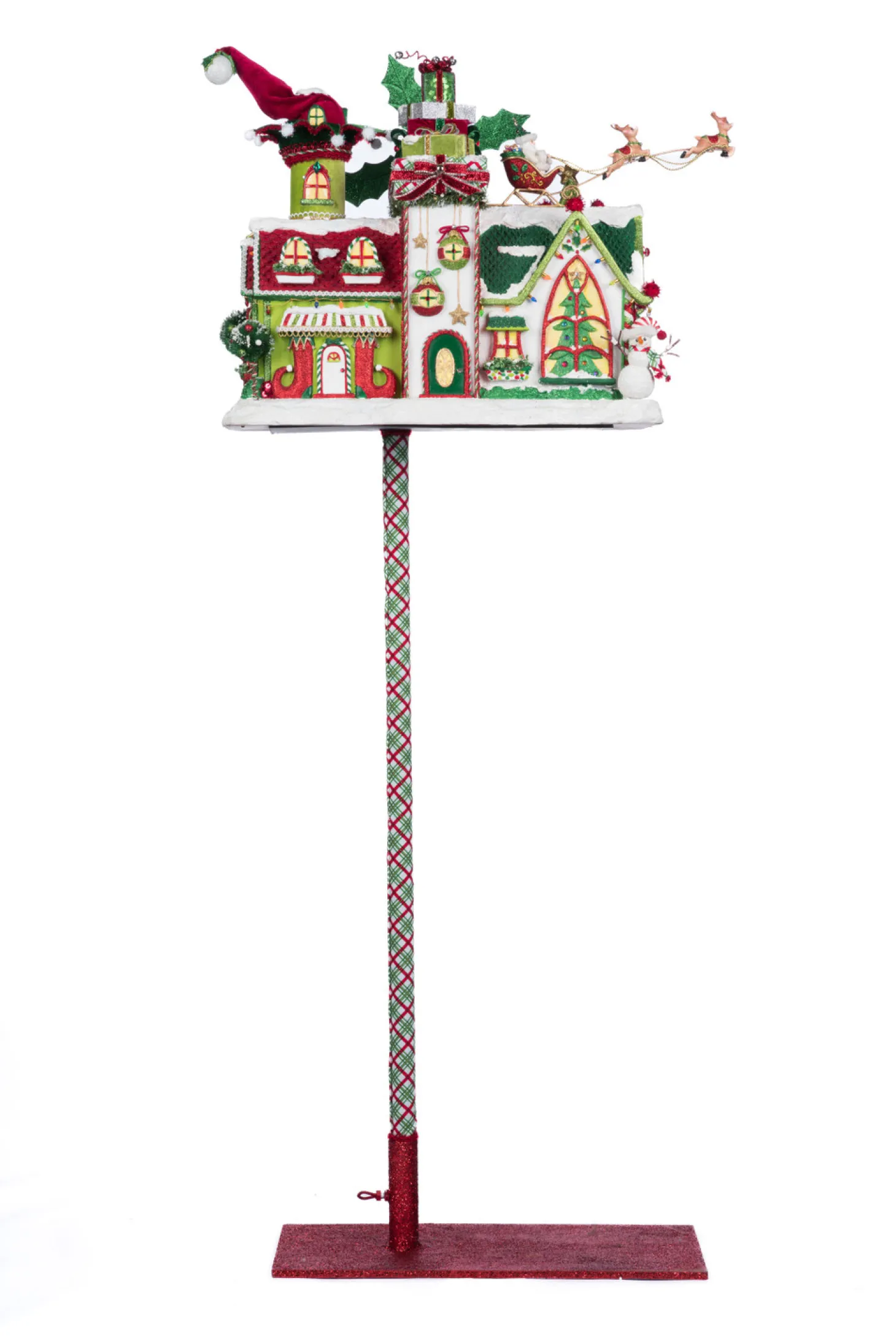 Katherine's Collection 30" Whimsical Village Mailbox Christmas Decoration 28-428338