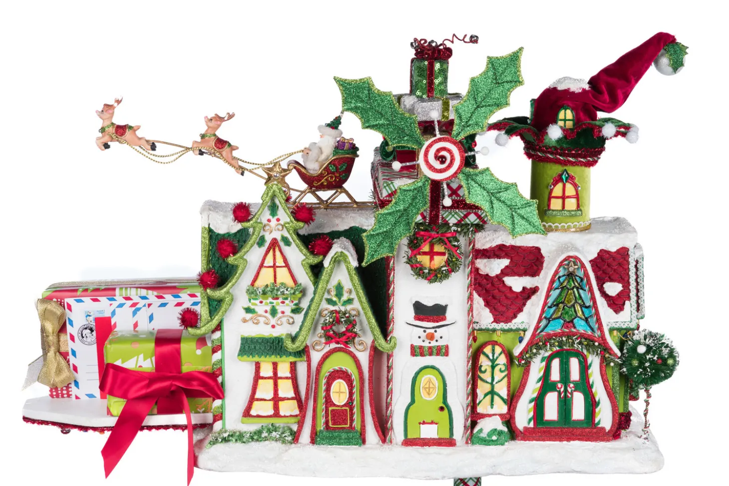 Katherine's Collection 30" Whimsical Village Mailbox Christmas Decoration 28-428338