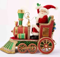 Katherine's Collection Toy Land Santa Train Christmas Figure 28-028765