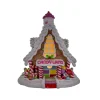 Kurt Adler 11" Battery Operated Light-Up Candyland Gingerbread House CN9231