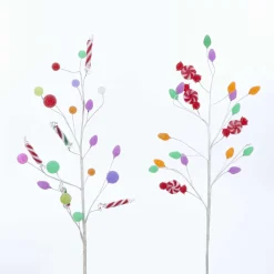 Kurt Adler 24" Multi Color Candy Christmas Pick D3000