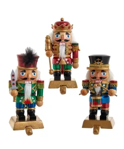 Kurt Adler 7.5" Nutcracker Christmas Stocking Holder C5969