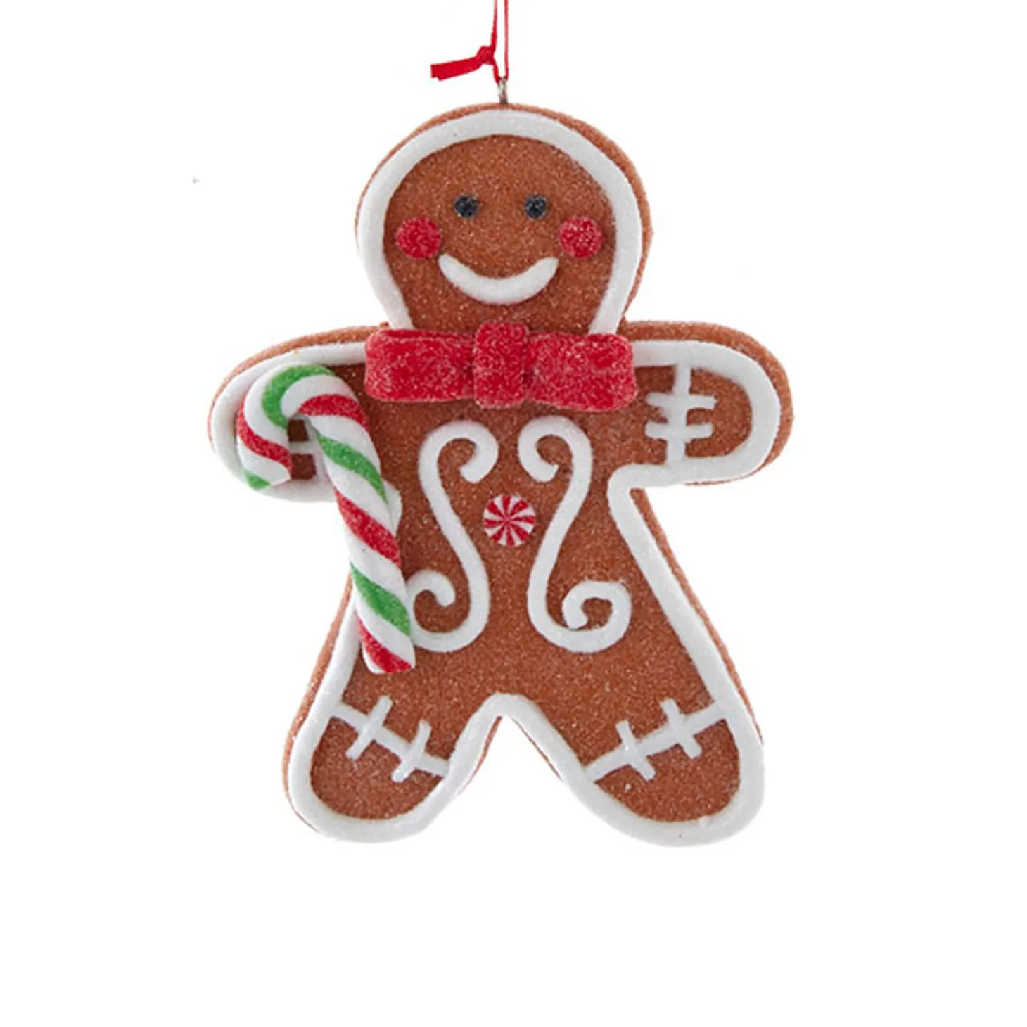 Kurt Adler 4.85" Set Of 4 Claydough Cookie Christmas Ornament D4156