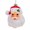 Kurt Adler 3" Shatterproof Vintage Inspired Santa Head Christmas Ornament H8250