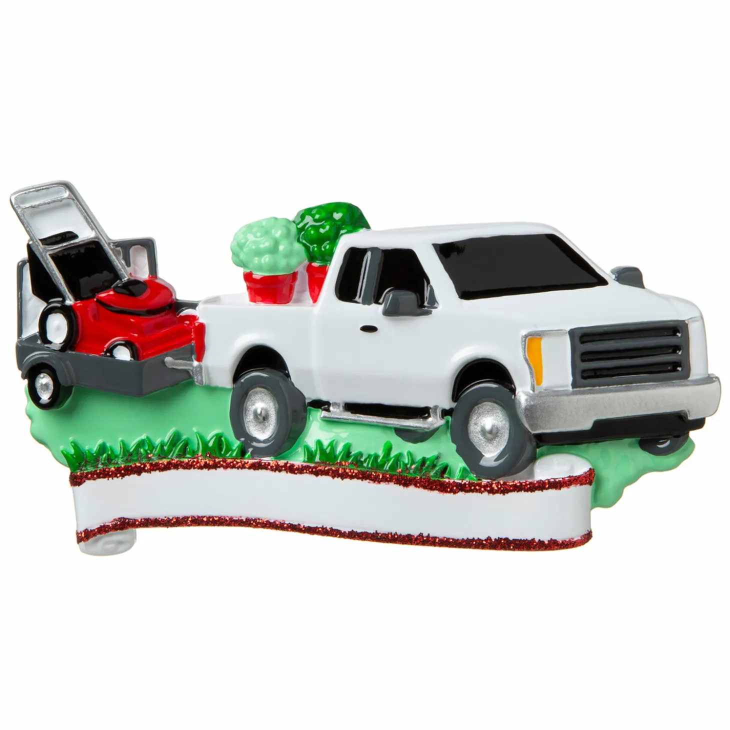 Landscapers Truck Personalized Christmas Ornament OR1810