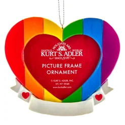 Pride Picture Frame Personalized Christmas Ornament D4210