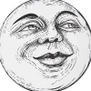 Primitives By Kathy 18" Man In The Moon Halloween Wall Decoration 114335