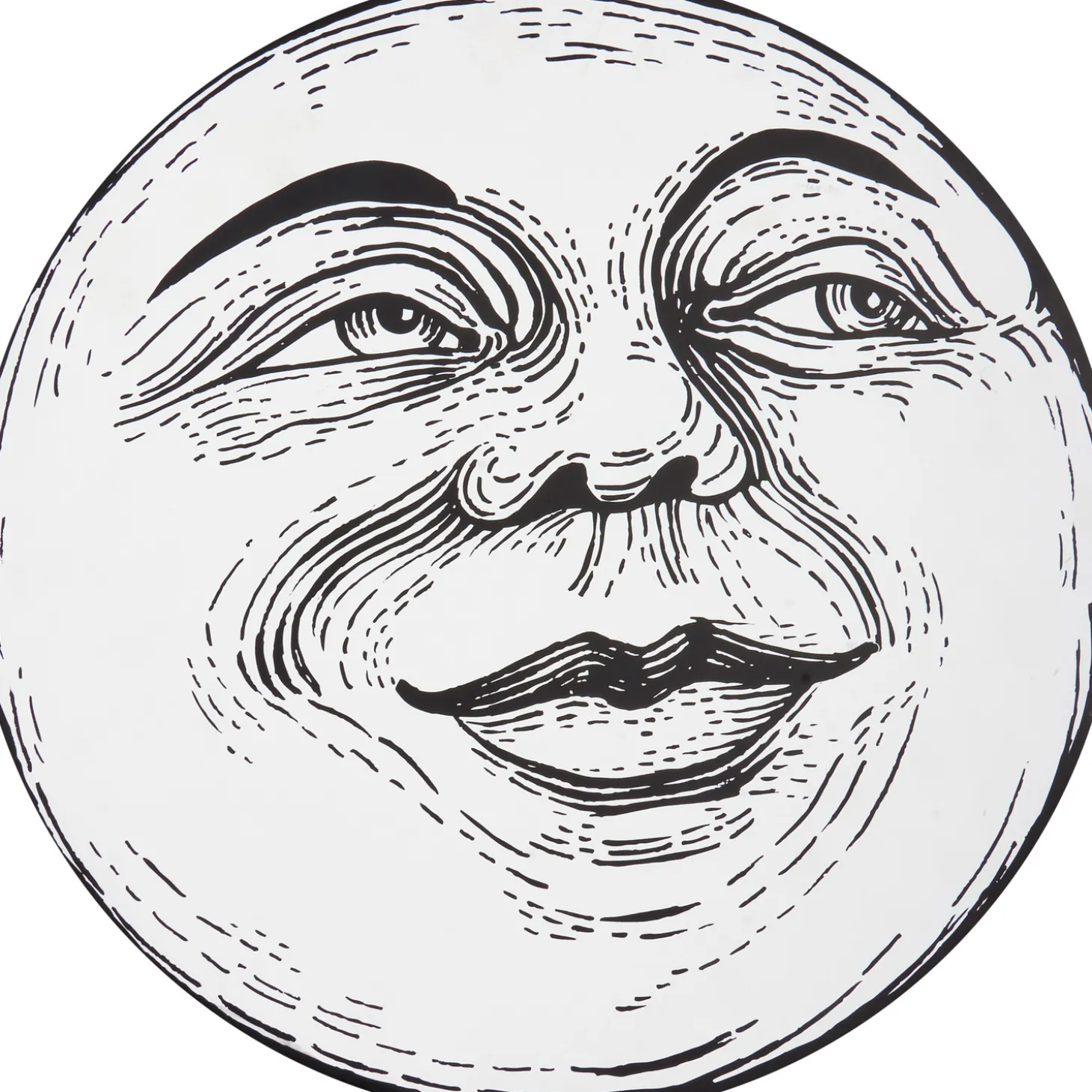 Primitives By Kathy 18" Man In The Moon Halloween Wall Decoration 114335