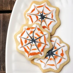 Primitives By Kathy Cobwebs Became Decorations Halloween Kitchen Towel And Cookie Cutter Set 107002