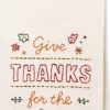 Primitives By Kathy Give Thanks Embroidered Fall Kitchen Dish Towel 31857