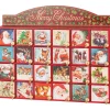 Primitives By Kathy Vintage Santa Claus Advent Calendar Christmas Countdown 115344