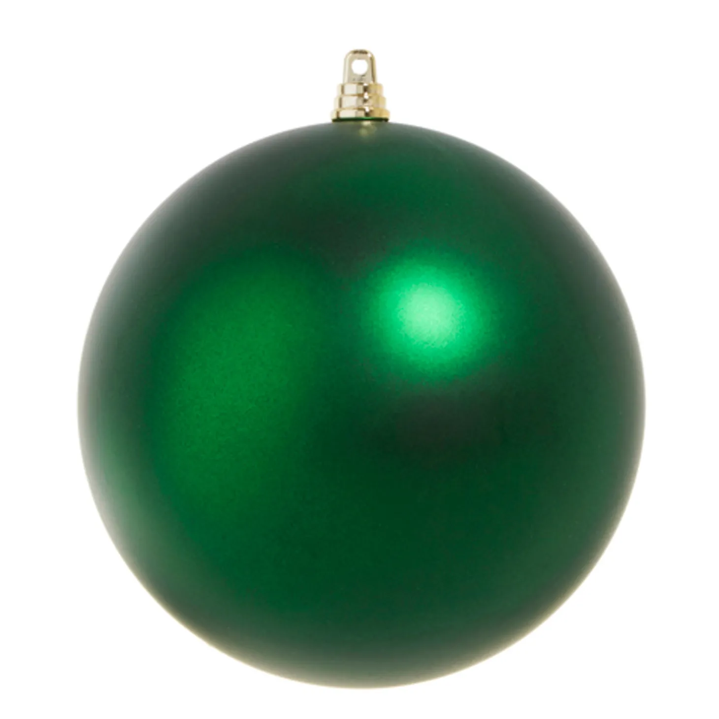 Raz 3", 4", 6", Or 10" Large Green Matte Ball Christmas Ornaments