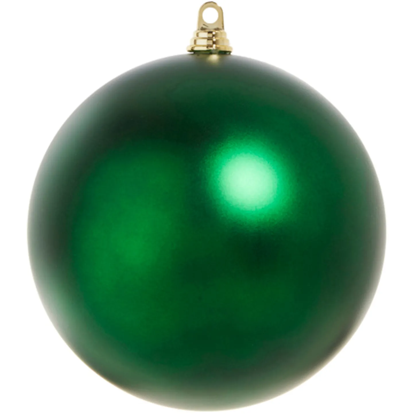 Raz 3", 4", 6", Or 10" Large Green Matte Ball Christmas Ornaments