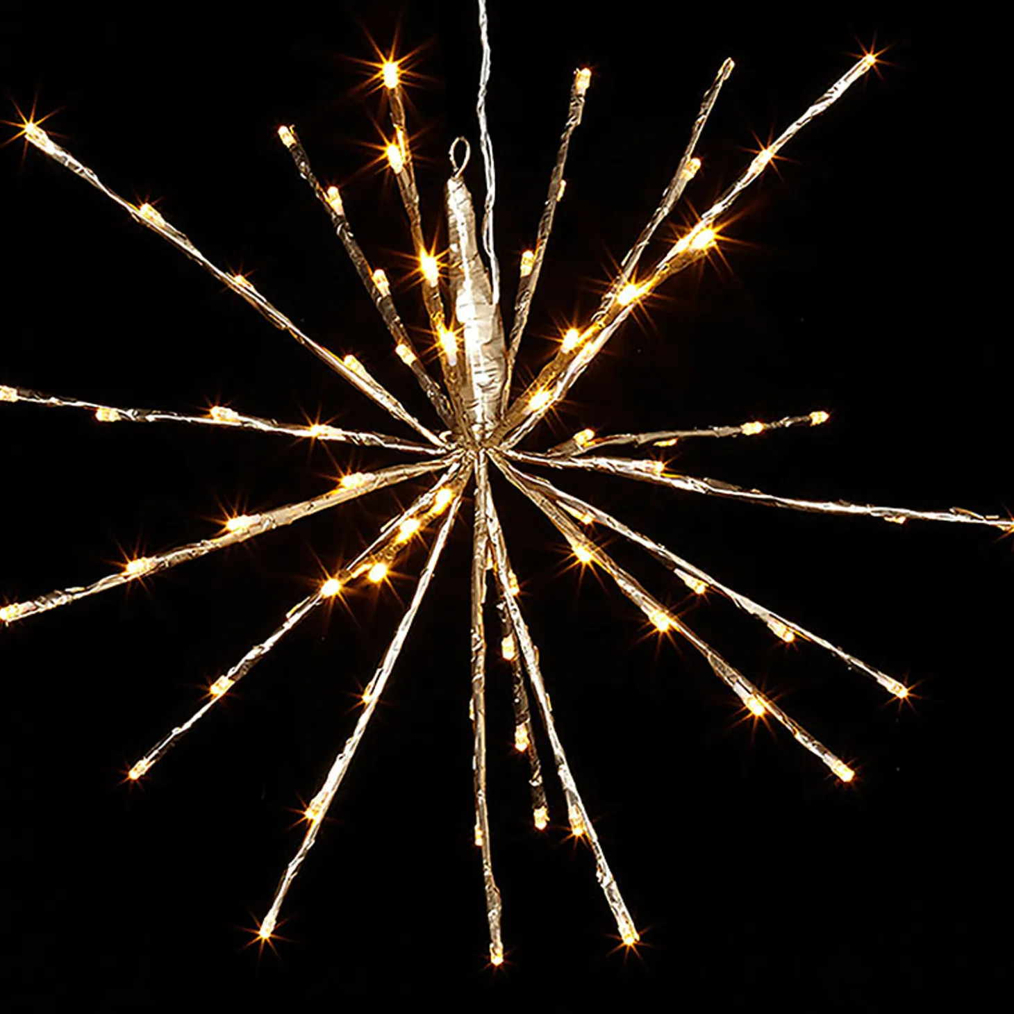 Raz 17", 23", Or 27.5" Gold LED Lighted Starburst With Remote Christmas Decorations