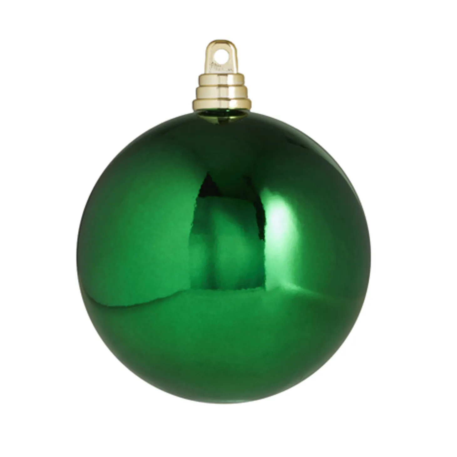 Raz 3", 4", Or 6" Large Green Shiny Ball Christmas Ornaments