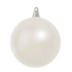 Raz 4", 6", Or 10" Large Pearl Ball Christmas Ornaments