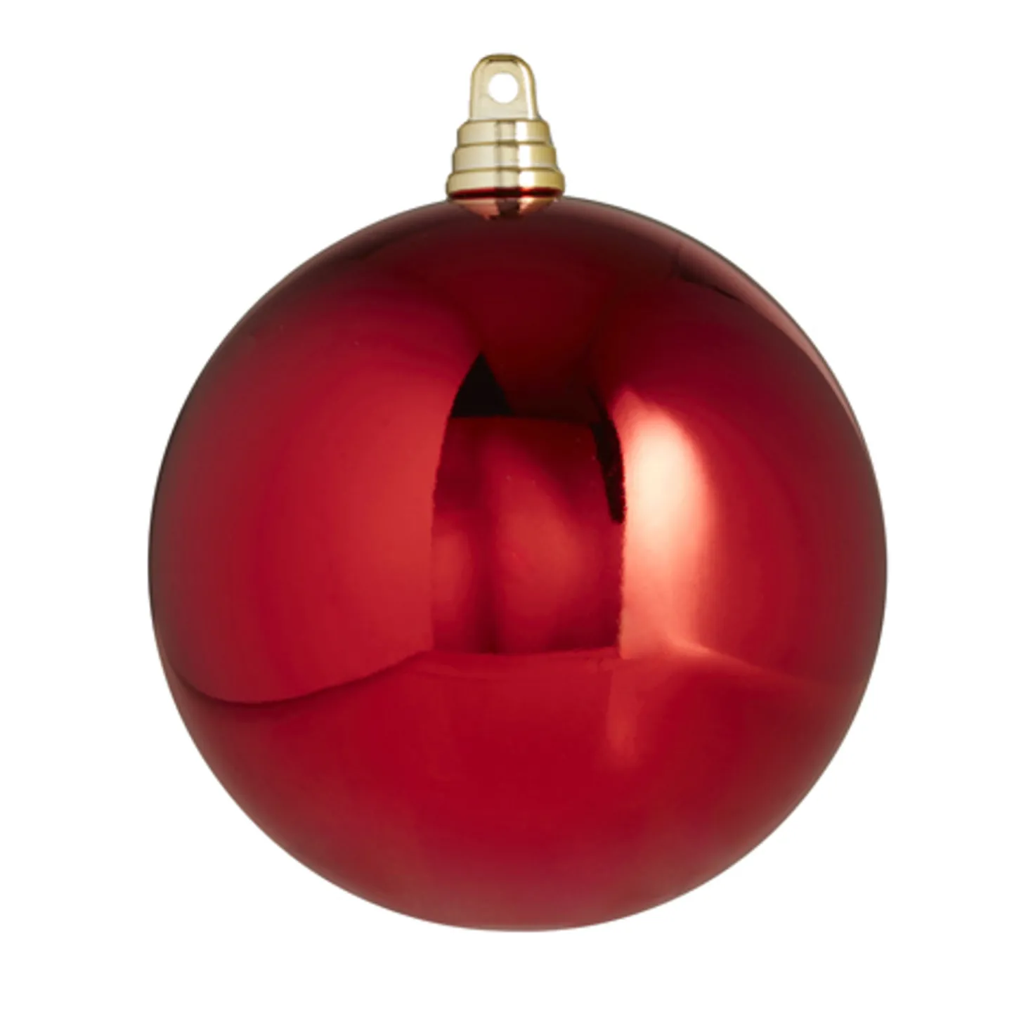 Raz 3", 4", Or 6" Large Red Shiny Ball Christmas Ornaments