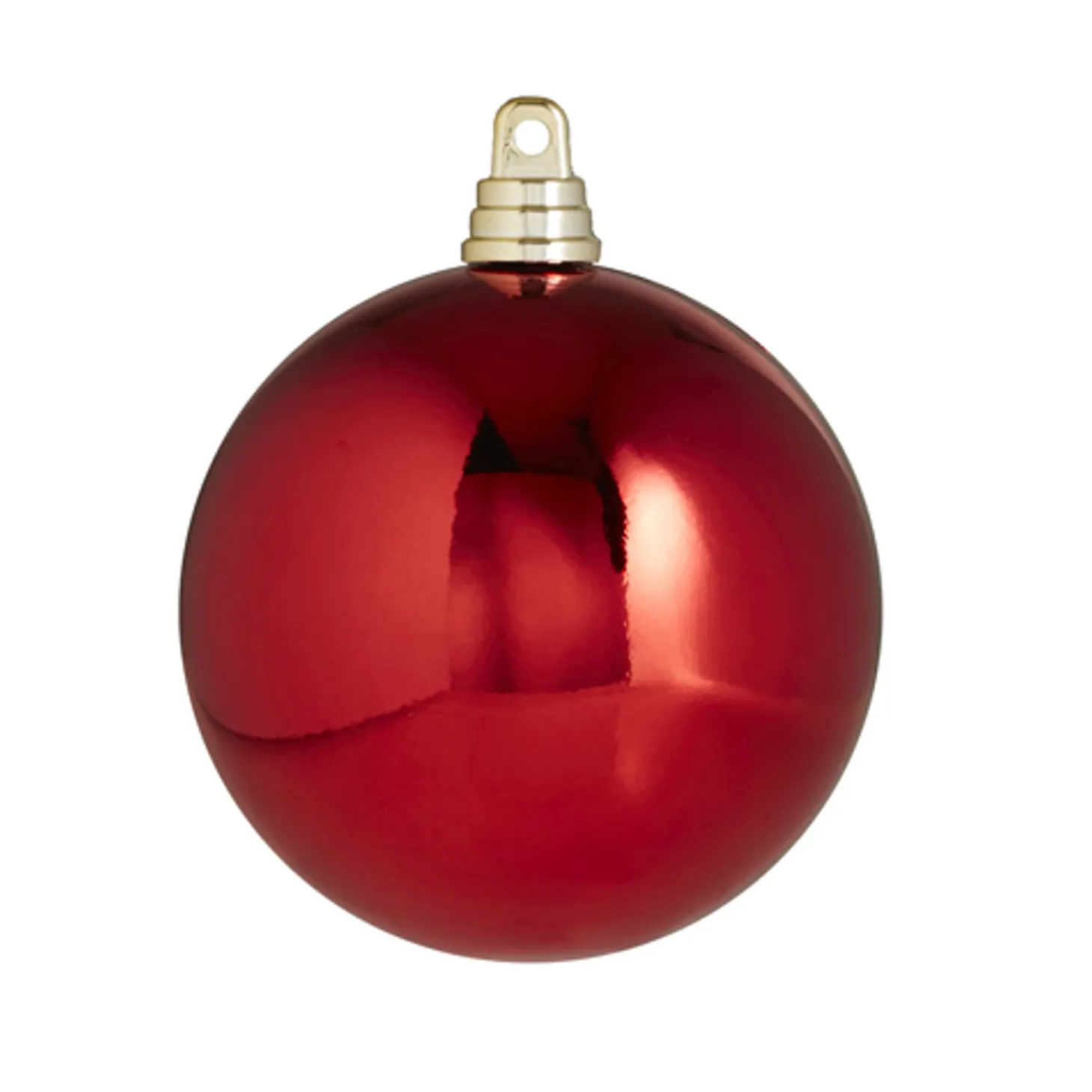 Raz 3", 4", Or 6" Large Red Shiny Ball Christmas Ornaments