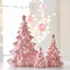 Raz 5", 8", Or 13" Lighted Pink Ceramic Christmas Tree