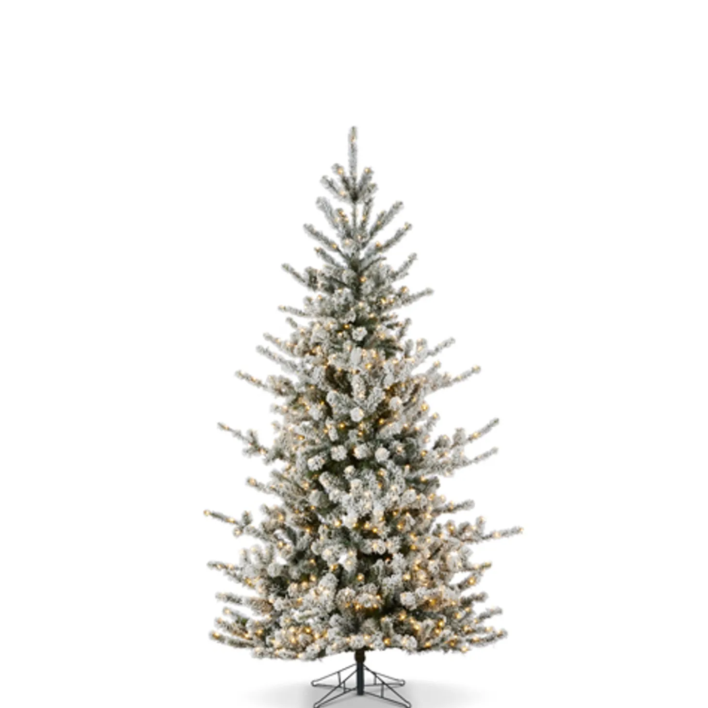 Raz 7.5', 9', Or 12' O Tannenbaum Snowy Rocky Mountain Spruce Christmas Tree With LED Lights