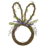 Raz 19.5" Bunny Wreath With Lavender W4202229