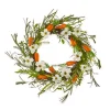 Raz 22" Carrot And Mixed Floral Easter Wreath W4202218