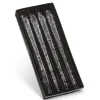 Raz 9" Clear Glass Icicle Christmas Ornament Set Box Of 4 4422897