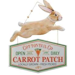 Raz 19" Cottontail Co. Hanging Easter Sign 4411201