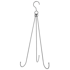Raz 29.5" Distressed Black Wreath Hanger X4128871