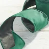 Raz 2.5" Emerald Green Wired Christmas Ribbon R4027799