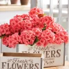Raz 13.5" Fresh Flowers Spring Crates 4211272