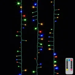 Raz 8 Function Multi Color LED 73' Christmas Snake Compact 1000 Lights G3737057