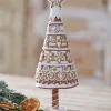 Raz 14" Gingerbread Cookie Tree Christmas Decoration 4416147