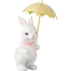 Raz 7" Glittered Bunny Or Duckling Easter Decoration 4210188