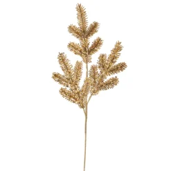 Raz 30" Glittered Gold Pine Christmas Tree Spray F4441724