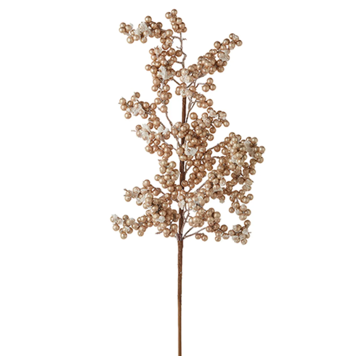 Raz 32" Gold Berry Cluster Christmas Tree Spray F4202336