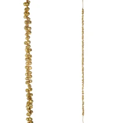 Raz 4' Gold Jingle Bell Christmas Tree Garland G4306709
