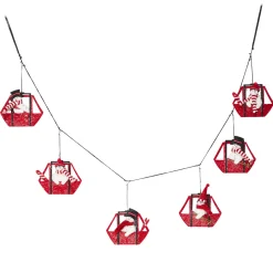 Raz 5' Gondola Ride Felt Christmas Tree Garland G4116221