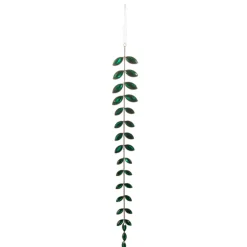 Raz 18" Green Or Red Jeweled Drop Christmas Ornament