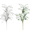 Raz 42" Green Or Silver Glittered Ball Christmas Tree Spray